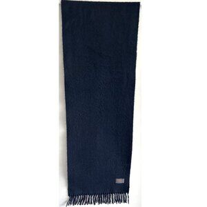 Monti Navy Blue Cashmere Scarf